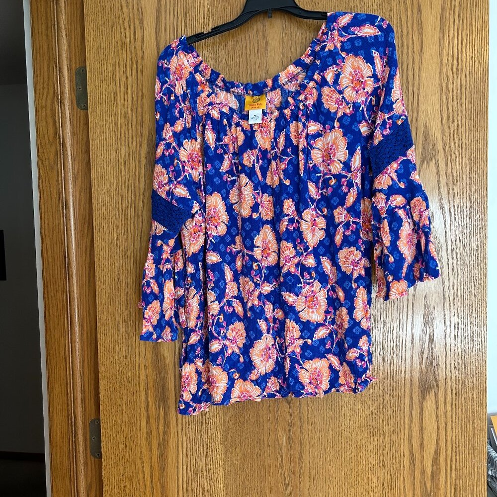 Ruby Rd 1X Bright Colored Top